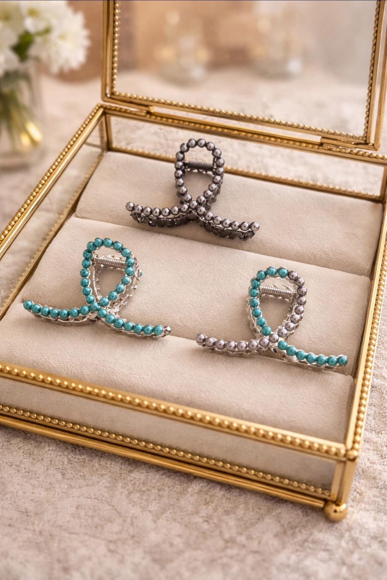 Mini Metal Hair Claw Clips