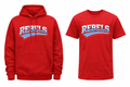REBELS TEAM HOODED SWEATSHIRT & T-SHIRT